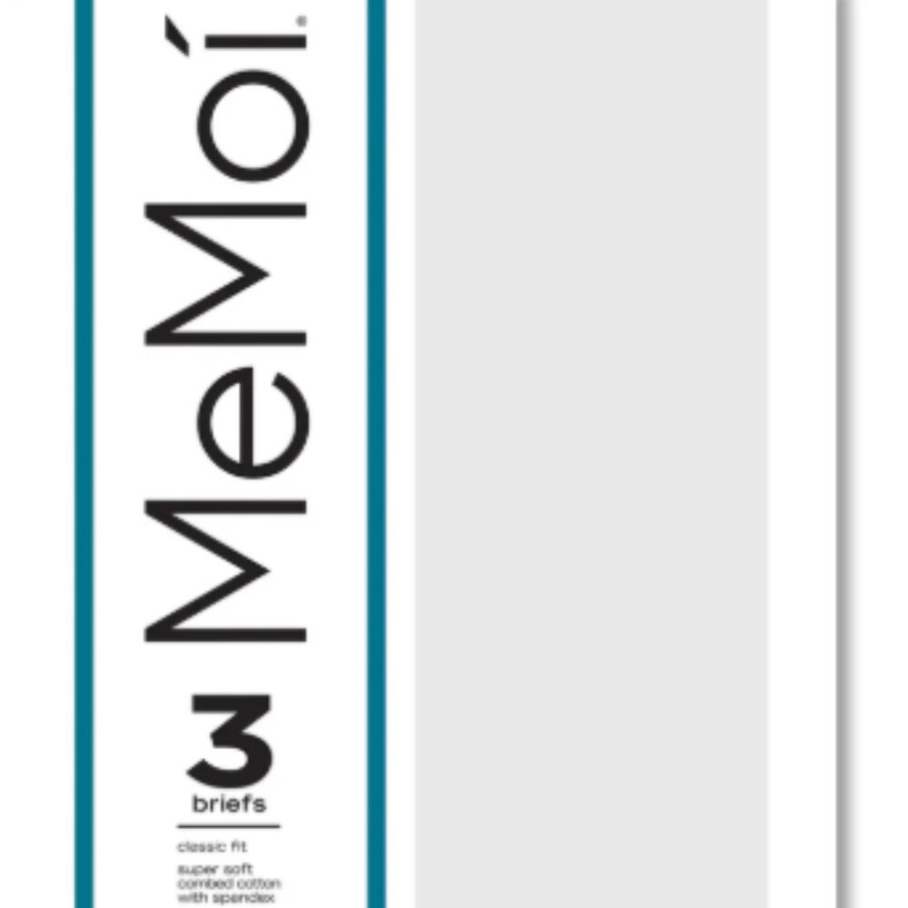 NWT Memoi black briefs size 7